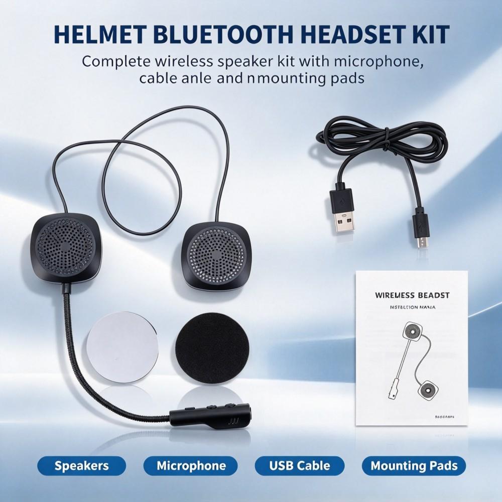 Speakers - Casque Bluetooth pour moto, kit mains