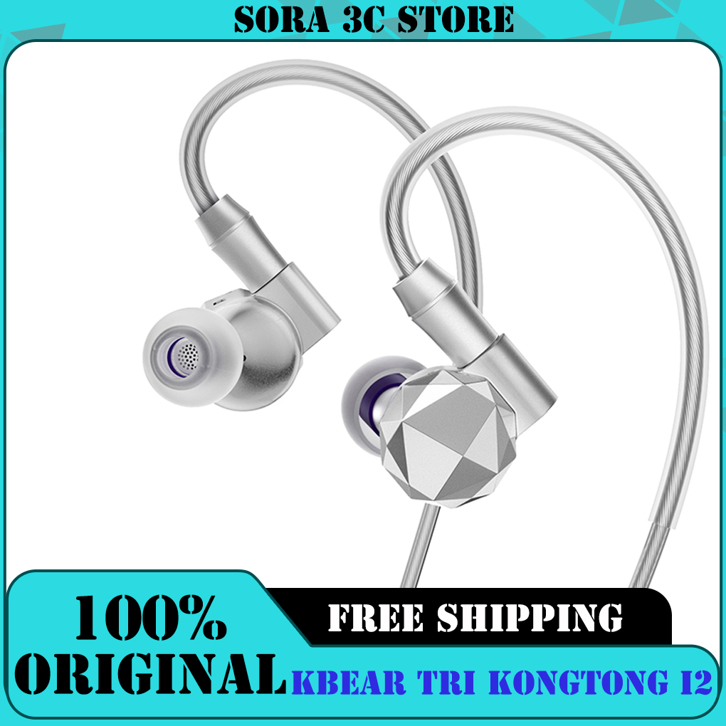 Planar Magnetic Iem Earphones - Écouteurs intra-auriculaires KBEAR TRI KongTong I2,