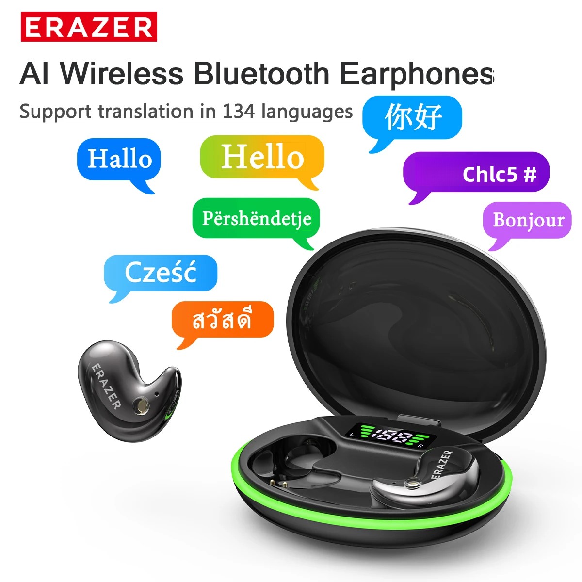 Sleep Mask Headphones Bluetooth - Écouteurs intra-auriculaires Bluetooth EARZER XF58 avec