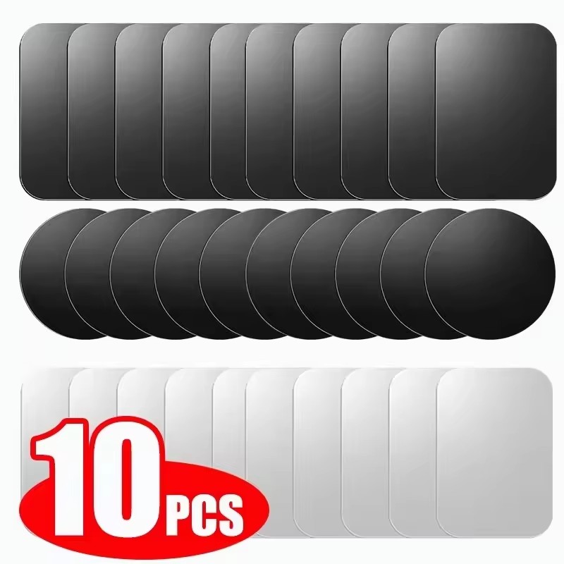 Tablets - 5/10 pièces, disque métallique magnétique, autocollants