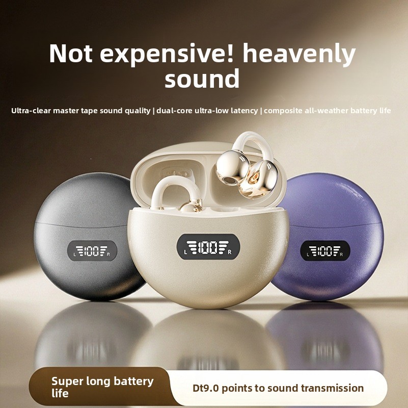 Bone Conduction Running Headphones - Écouteurs Bluetooth à conduction osseuse, son