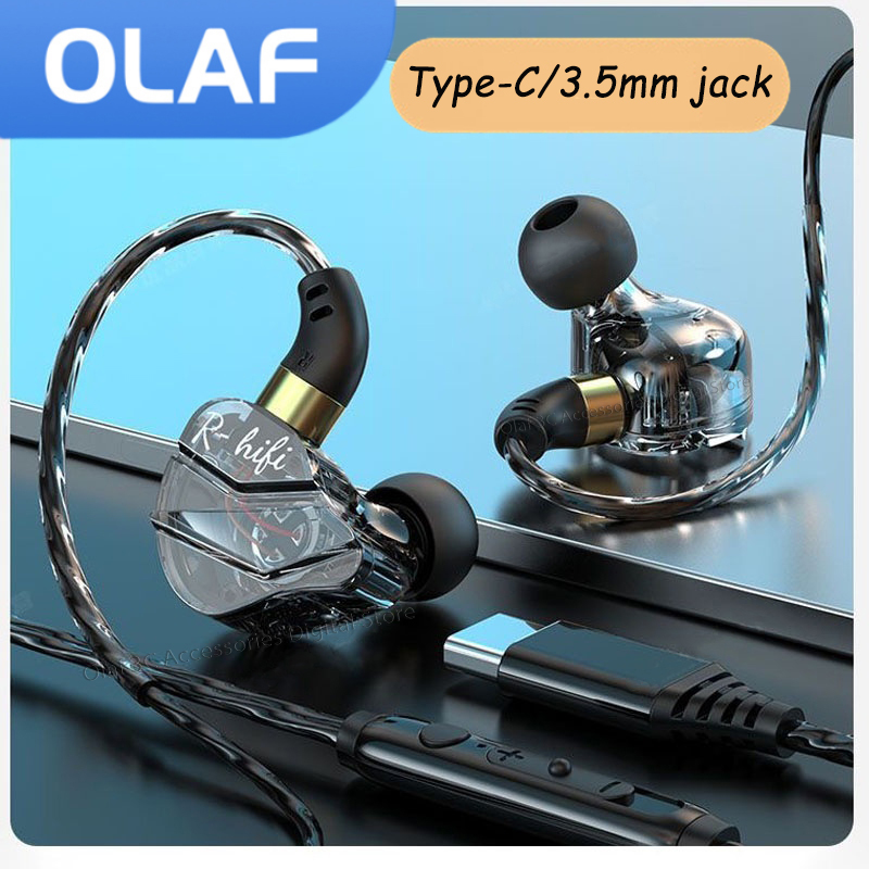 In Ear Monitors For Singers - OLAF casque de jeu filaire écouteurs