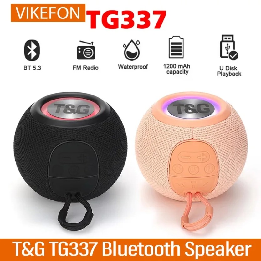 Haut-parleur Bluetooth TG337 T - Portable Bluetooth Speaker Waterproof Ipx7 avis et prix
