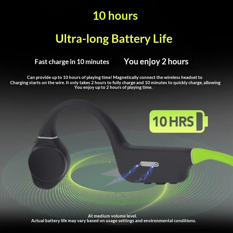 Écouteurs à Conduction osseuse - Bone Conduction Running Headphones avis et prix