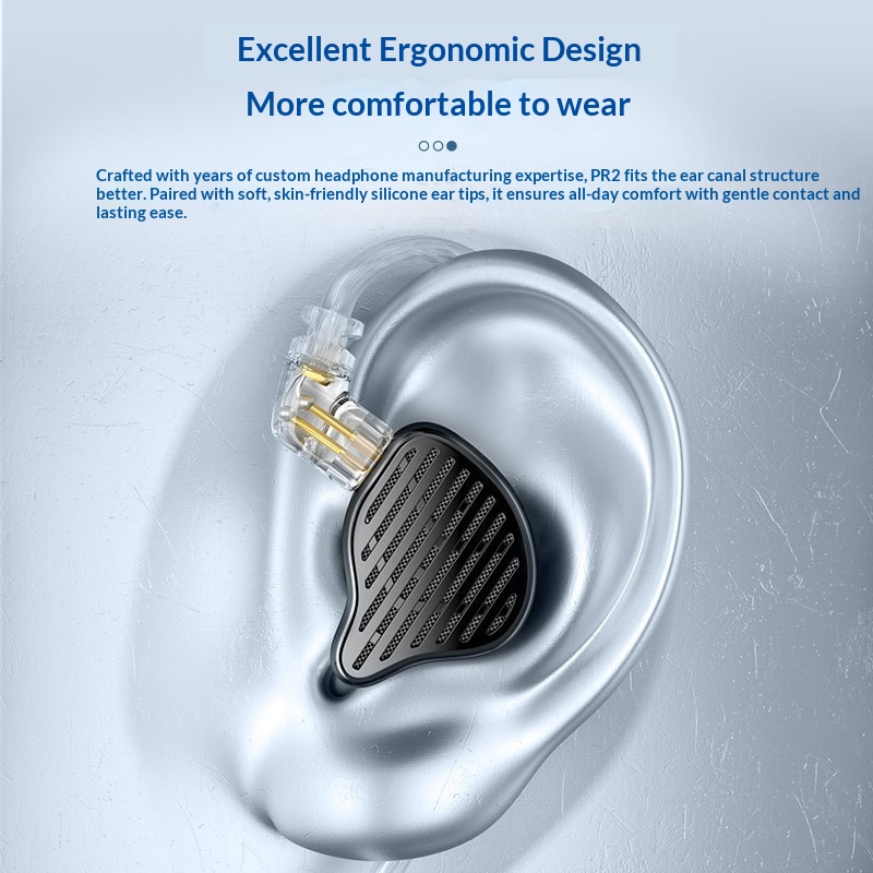 En stock Kz‑Pr2 Écouteurs intr - Planar Magnetic Iem Earphones avis et prix