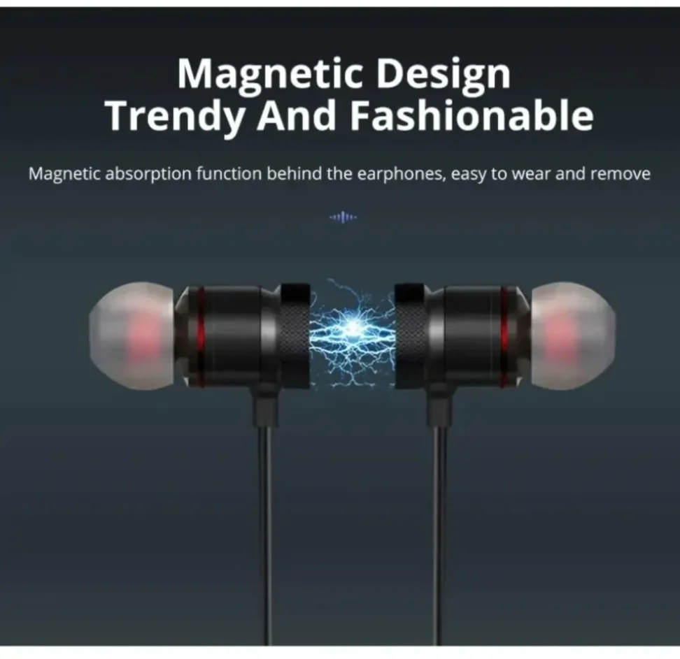 Écouteurs Bluetooth intra-auri - Magnetic Neckband Sports Earphones avis et prix