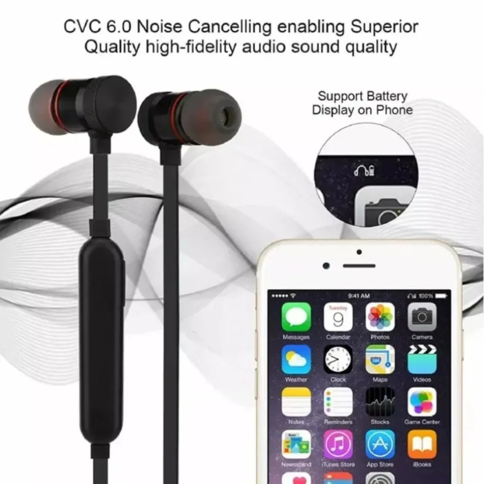 Écouteurs Bluetooth intra-auri - Magnetic Neckband Sports Earphones avis et prix