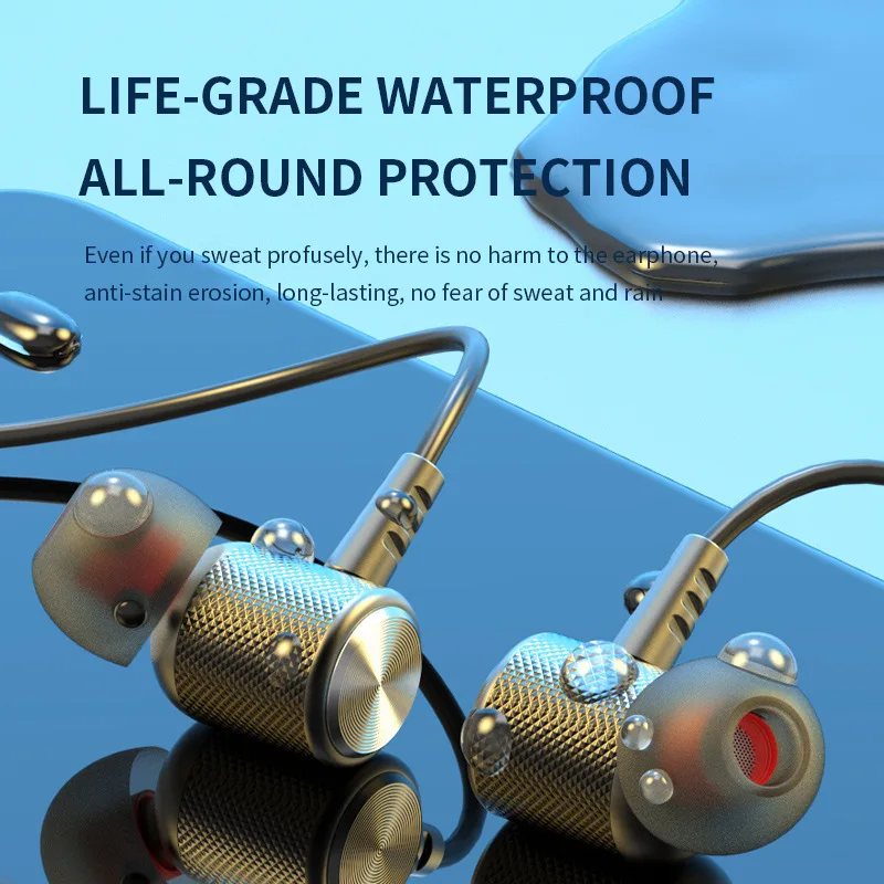 Écouteurs Bluetooth 9D, casque - Magnetic Neckband Sports Earphones avis et prix
