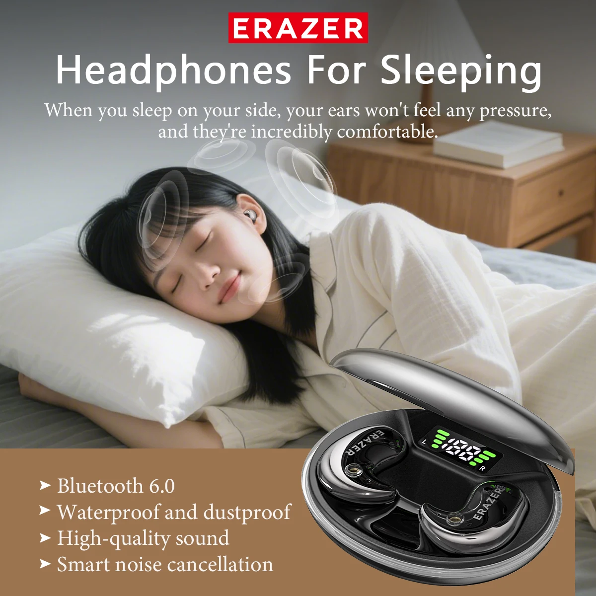 Écouteurs intra-auriculaires B - Sleep Mask Headphones Bluetooth avis et prix