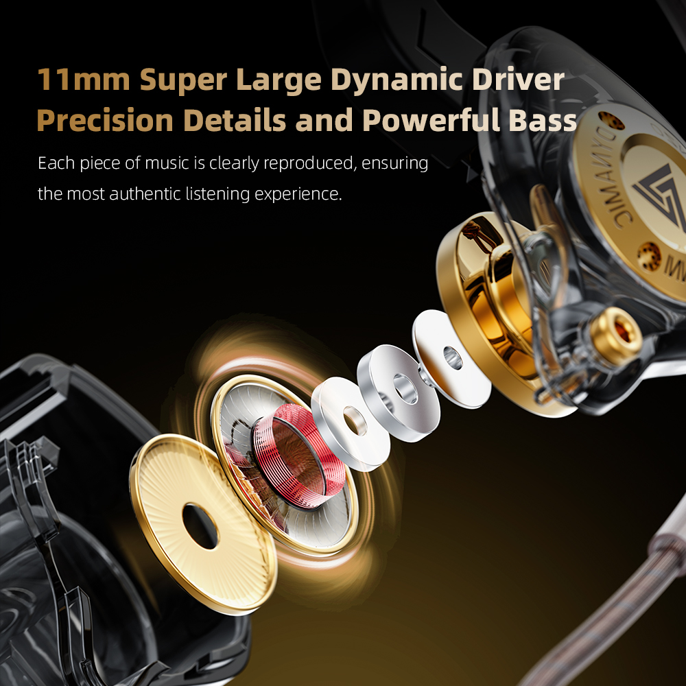 QKZ 15D son Surround dynamique - In Ear Monitors For Singers avis et prix