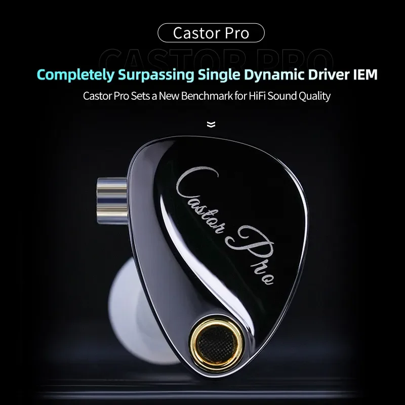 KZ Castor PRO dans l'oreille é - Type C Wired Earphones With Mic avis et prix