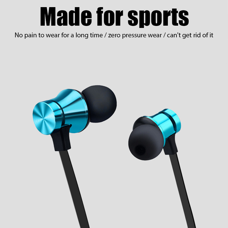 Écouteurs sans fil Bluetooth 4 - Magnetic Neckband Sports Earphones avis et prix
